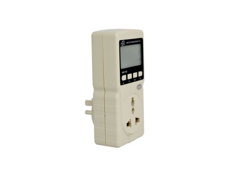 Watomierz cyfrowy LCD gniazdkowy licznik zużycia energii elektrycznej (do gniazdek typu 2P+Z) GM86 BENETECH