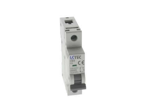 Wyłącznik nadprądowy HBS 1P 1M 1F C 6A 10kA