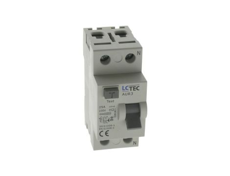 Wyłącznik różnicowoprądowy 2P 25A 30mA AC 10kA