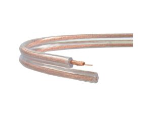 Przewód głośnikowy z żyłą basową TLgYp 2x4 CU OFC miedź beztlenowa PREMIUM BASS HIGHWAY AUDA /300m/