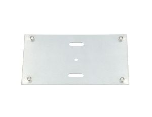 Blacha montażowa dedykowana dla puszki na 16 spawów, wąski rozstaw Extralink