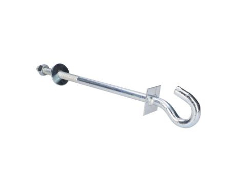 Śruba hakowa do wieszania uchwytów odciągowych 16/300mm Extralink