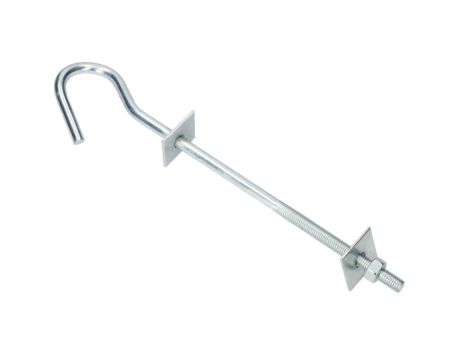 Śruba hakowa do wieszania uchwytów odciągowych 12/230mm, śruba M12 Extralink