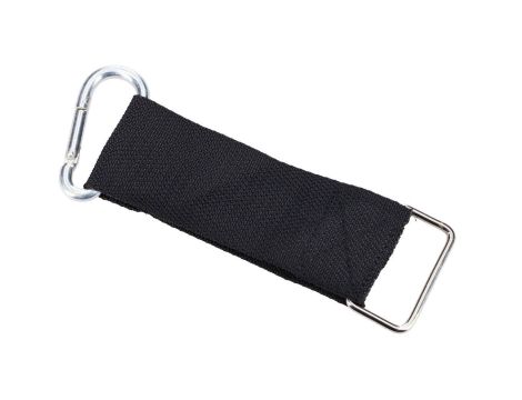 Uchwyt przelotowy Taśma 50mm z karabińczykiem Extralink