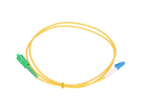 Patchcord Jednomodowy, Simplex, G657A, 3mm, 2m Extralink SC/APC-LC/UPC