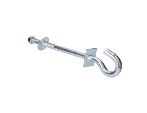 Śruba hakowa do wieszania uchwytów odciągowych 12/250mm Extralink