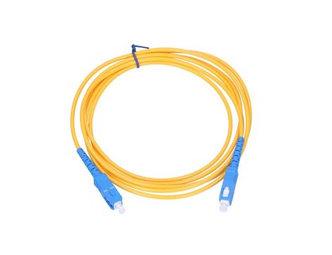 Patchcord Jednomodowy, Simplex, G.657A1, 3mm, 2m Extralink SC/UPC-SC/UPC