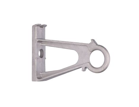 Wspornik słupowy oczkowy 171 x 80mm Extralink CS1500