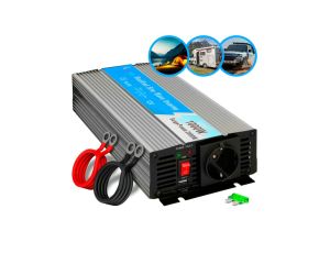 Przetwornica napięcia samochodowa 12V, 1000W modyfikowany sinus Extralink OPIM-1000W