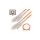Patchcord Wielomodowy, Duplex, 50/125, 3mm, 1m Extralink SC/UPC-SC/UPC