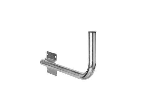 Prawy uchwyt murowy 600mm, stal, ocynk Extralink B600