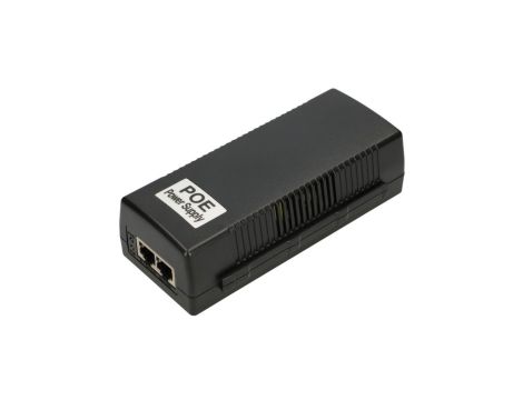 Zasilacz PoE 48V,1A, 48W, Gigabit 802.3af/at Extralink POE-48-48W