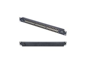 PoE Injector 24x 100Mb/s RJ45, Obudowa Rack Extralink 24 Portowy