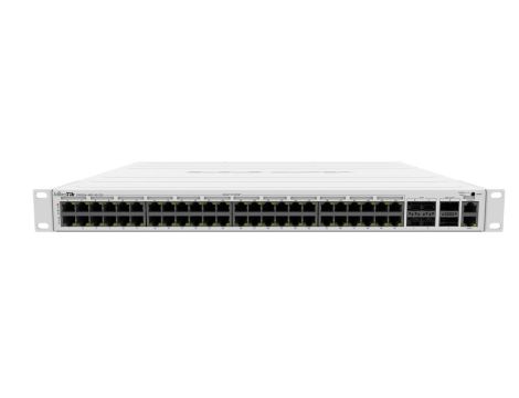 Switch 48x RJ45 1000Mb/s, 4x SFP+, 2x QSFP MikroTik CRS354-48P-4S+2Q+RM