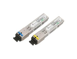 Moduł SFP WDM 1,25Gbps, 1310/1550nm, single mode, 3km, SC, DOM, para, dedykowany dla HP/Aruba Extralink SFP 1.25G