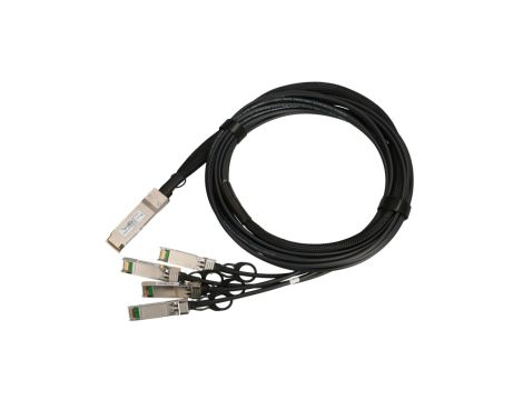 Kabel QSFP+ DAC, 40Gbps do 4x 10Gbps 3m, 30AWG Extralink QSFP+ DAC