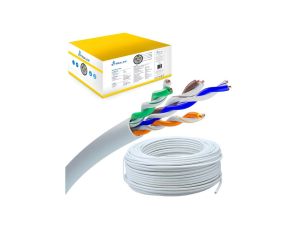 Kabel sieciowy skrętka 100M Extralink CAT5E UTP (U/UTP) V2 Wewnętrzny