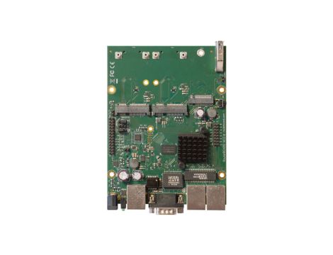 Router 3x RJ45 1000Mb/s, 2x miniPCI-e, 1x USB, 1x microSD, 1x M.2 MikroTik RBM33G