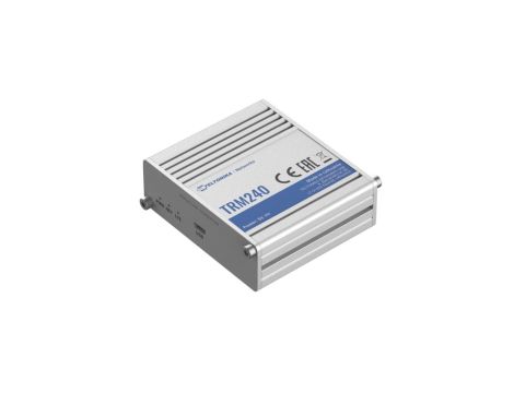 Przemysłowy modem 4G/LTE (Cat 1), 3G, 2G, mini SIM, IP30 Teltonika TRM240