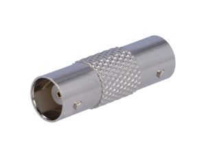Łącznik BNC gniazdo x2 proste 50 Ohm polimetylopenten złocony 5-1634534-1