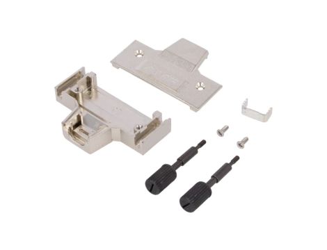 Obudowa wtyku 50-pin ekranowane Blokowanie śruby Mat stal 5749080-1