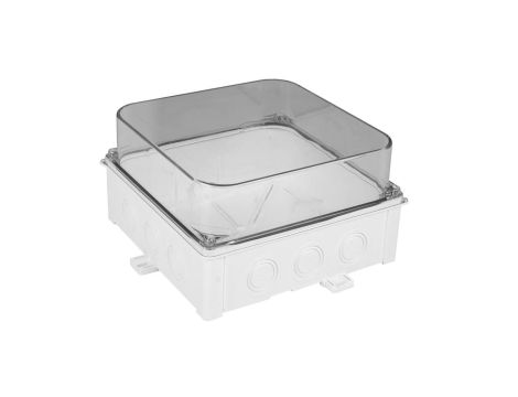 Obudowa hermetyczna 188x108x188 mm, bezhalogenowa, samogasnąca, UV, IP67, UL94 V2, SOH 180x180 biała 36434206
