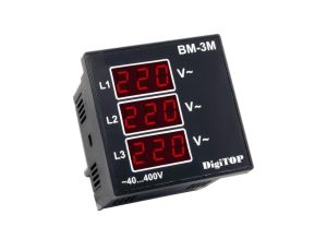 Woltomierz trójfazowy DigiTOP BM-3M