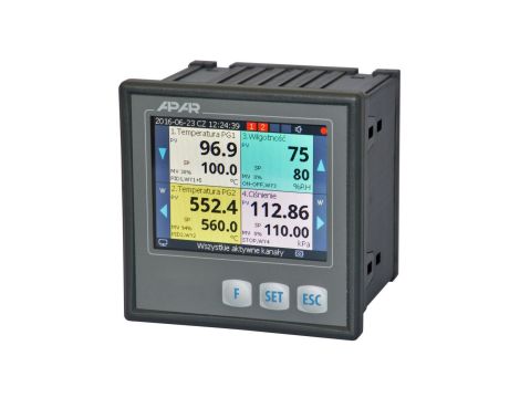 Czterokanałowy regulator uniwersalny AR654/S2/P/P/P/P/IP65