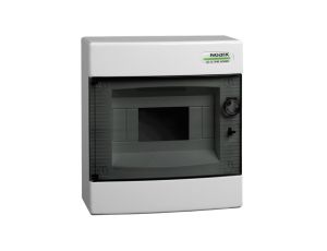 Rozdzielnica modułowa 1x8 natynkowa IP40 drzwi przeźroczyste PNS