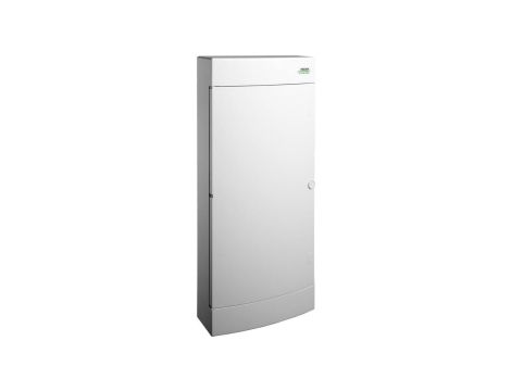 Rozdzielnica modułowa 4x18 natynkowa IP40 drzwi białe PNS