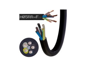 09.0016.0100 Przewód w gumie H05RR-F / OW 5x1,5 300/500V Elektrokabel /100m/