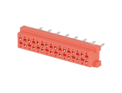 Micro-MaTch gniazdo żeńskie 16-pin THT na PCB Układ 2x8 1-215079-6