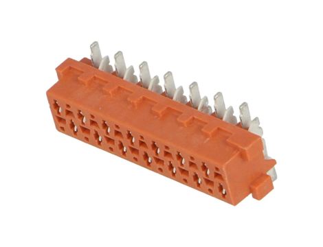 Micro-MaTch gniazdo żeńskie 14-pin SMT na PCB Układ 2x7 8-188275-4