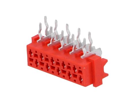 Micro-MaTch gniazdo żeńskie 10-pin THT na PCB Układ 2x5 8-215460-0