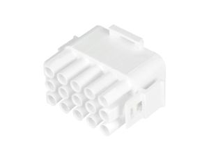 Wtyk przewód-przewód męskie żeńskie Universal MATE-N-LOK 350736-4