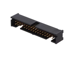 Gniazdo IDC męskie 34-pin proste THT złocony 2,54mm czarny 5103308-7