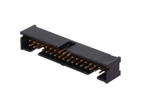 Gniazdo IDC męskie 34-pin proste THT złocony 2,54mm czarny 5103308-7