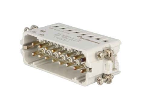 Złącze HTS męskie HTS HA 16-pin rozmiar 5 16A 250V srebrzony 1-1103416-1