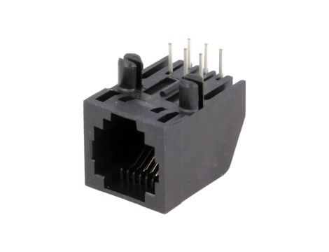 Gniazdo RJ12 6-pin Kat 3 niskoprofilowe,z blokadą panel stop 5555165-1