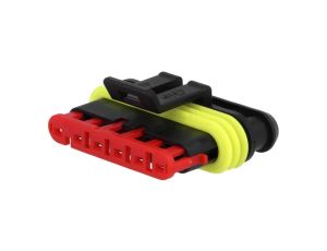 Złącze przewód-przewód Superseal 1.5 wtyk żeńskie 6-PIN IP67 282090-1