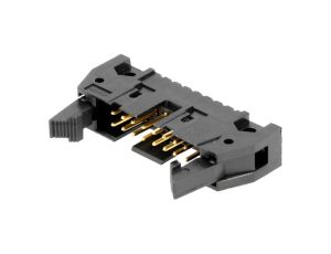 Gniazdo IDC męskie 16-pin proste z wyrzutnikiem THT złocony 5499910-3