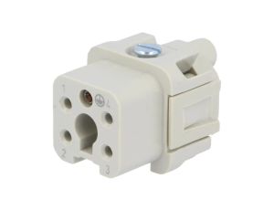 Złącze HDC żeńskie HTS HA 5-4-pin+PE rozmiar 1 10A 250V 1-1103403-1