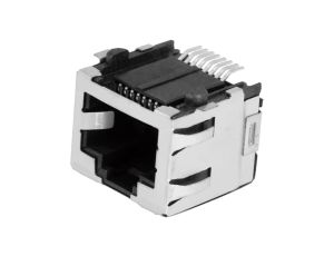 Gniazdo RJ45 8-pin Kat 5 ekranowane złocony Układ 8p8c SMT 6339160-1