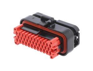Złącze automotive AMPSEAL wtyk żeńskie 35-PIN IP6K9K czarny 776164-1