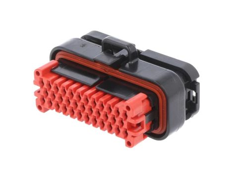 Złącze automotive AMPSEAL wtyk żeńskie 35-pin IP6K9K czarny 776164-1