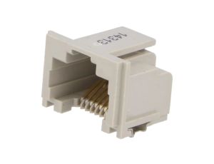 Gniazdo RJ45 8-pin Kat 5 złocony Układ 8p8c SMT poziomy 5406721-1