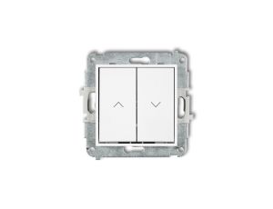 MINI Mechanizm łącznika żaluzjowego z podtrzymaniem biały mat 25MWP-88