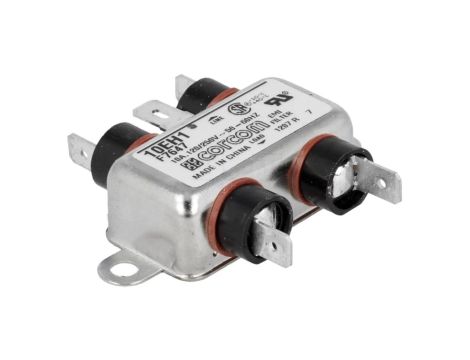 Filtr przeciwzakłóceniowy 250VAC Ipracy max 10A Ir 0,005mA 6609012-5