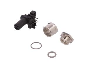 Gniazdo M12 5-pin żeńskie kod A-DeviceNet CANopen THT IP67 T4145015051-001