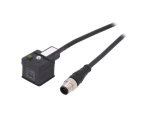 Kabel-adapter męski DIN 43650 M12 3-PIN 2m VSTGH050MSS0002B03VDAA041--S
